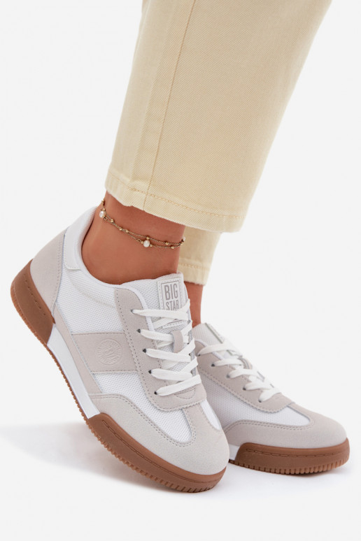 Sneakersy Damskie Big Star TT274910 Białe