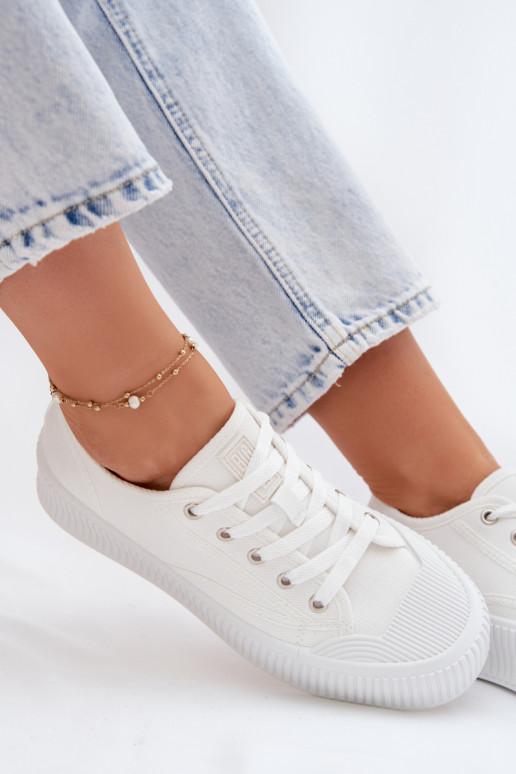 Women's Platform Sneakers Big Star TT274269 White