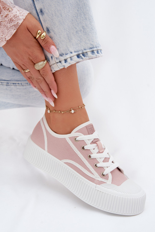 Women's Platform Sneakers Big Star TT274270 Pink