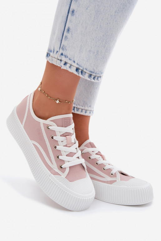 Women's Platform Sneakers Big Star TT274270 Pink