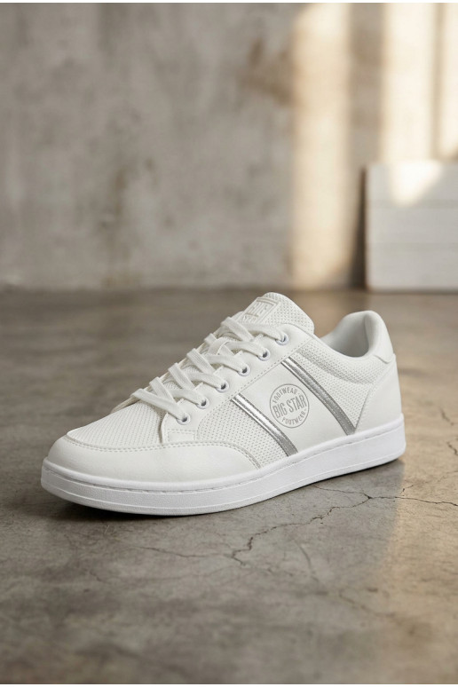 Sneakersy Męskie Big Star TT174308 Białe