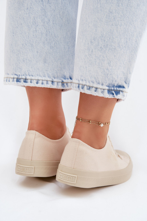 Women's Sneakers Big Star TT274121 Beige