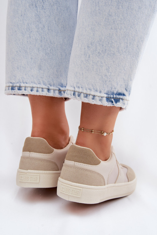 Women's Low Sneakers Big Star TT274768 Beige