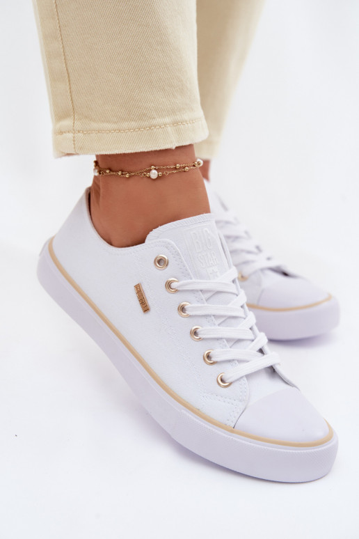 Women's Low Sneakers Big Star TT274772 White