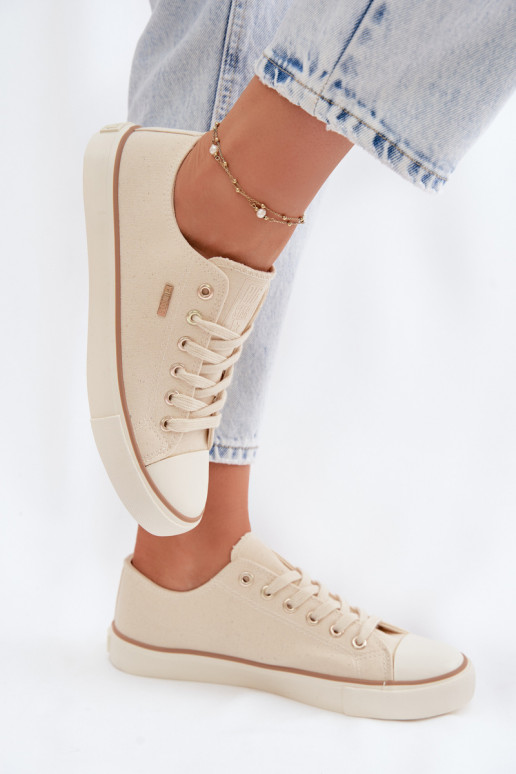 Women's Low Sneakers Big Star TT274773 Beige