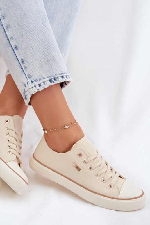 Women's Low Sneakers Big Star TT274773 Beige