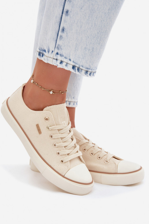 Women's Low Sneakers Big Star TT274773 Beige