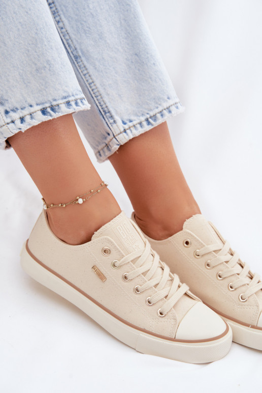 Women's Low Sneakers Big Star TT274773 Beige
