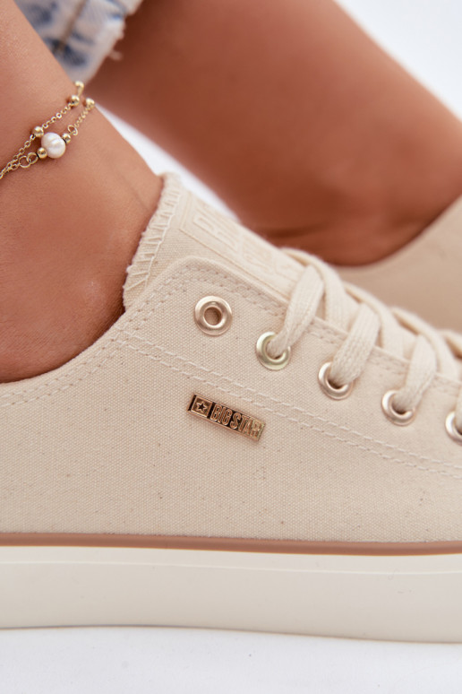 Women's Low Sneakers Big Star TT274773 Beige