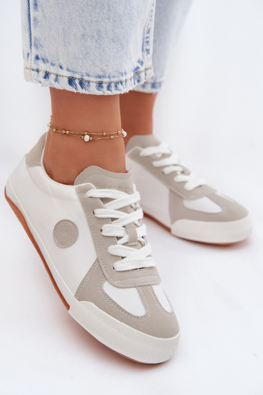 Sneakersy Damskie Big Star TT274145 Białe