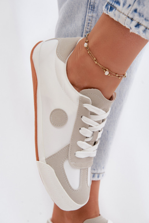 Sneakersy Damskie Big Star TT274145 Białe