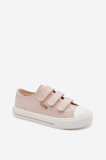 Trampki Dziecięce Na Rzepy Big Star TT374174 Beżowe