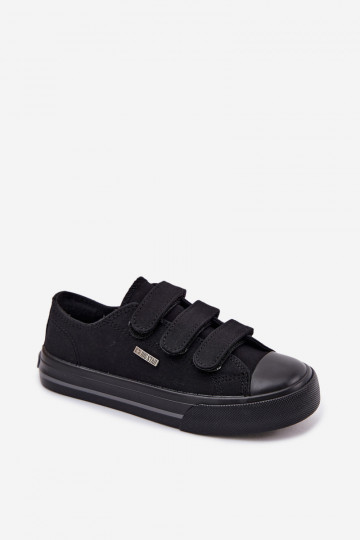 Children's Velcro Sneakers Big Star TT374172 Black