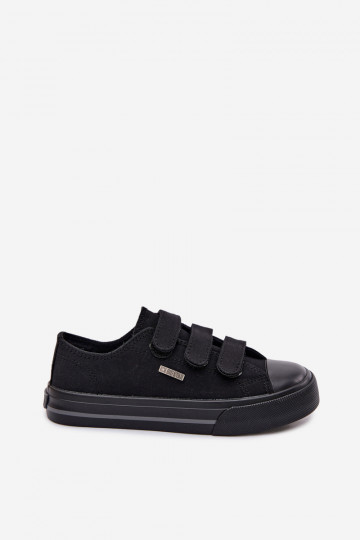 Trampki Dziecięce Na Rzepy Big Star TT374172 Czarne 2