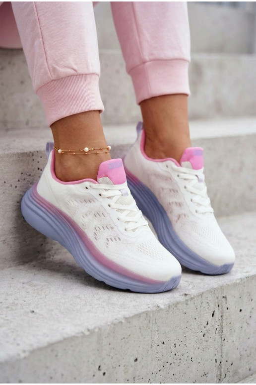 Buty Sportowe Damskie Big Star TT274046 Białe