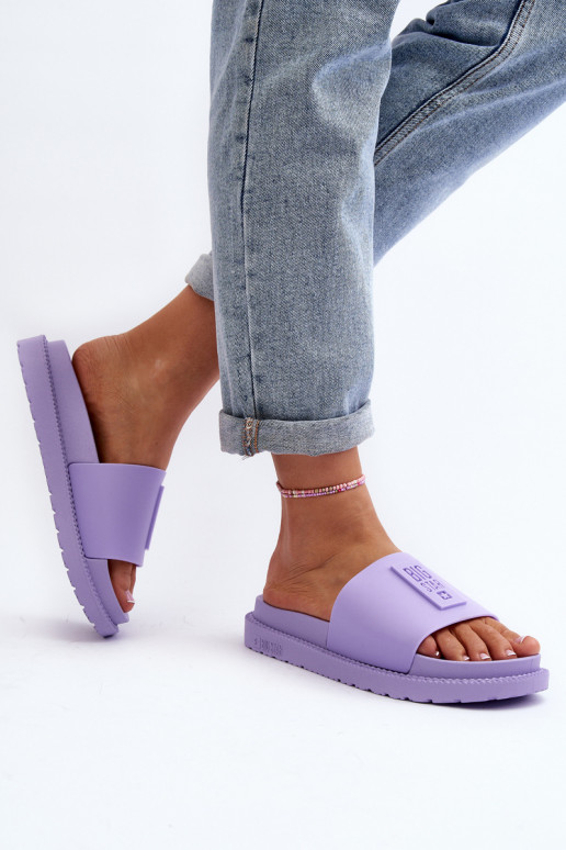 Women's sandals Big Star LL274426 Purple