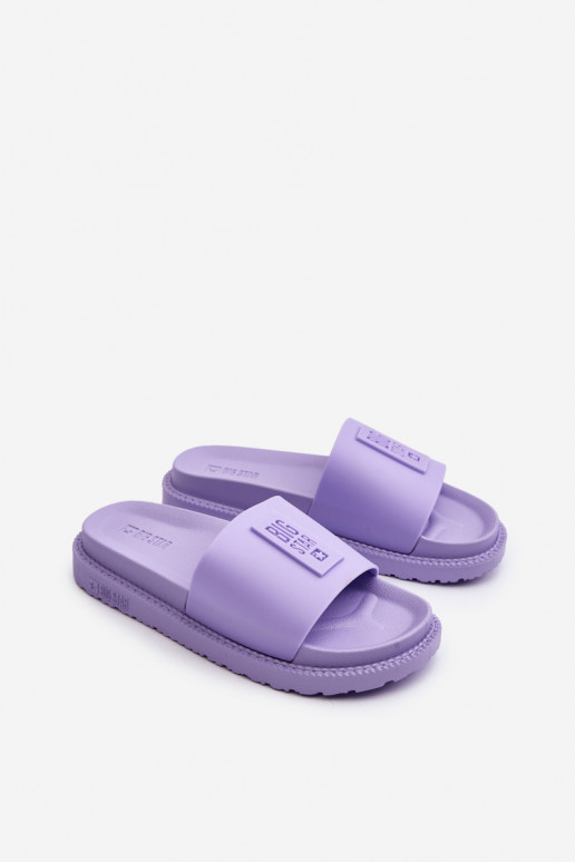 Women's sandals Big Star LL274426 Purple