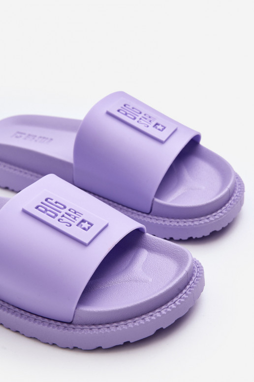 Women's sandals Big Star LL274426 Purple