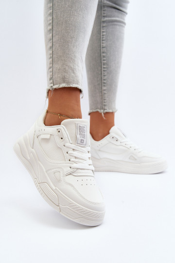 Women's Sport Shoes Sneakers Big Star MM274354 White 2