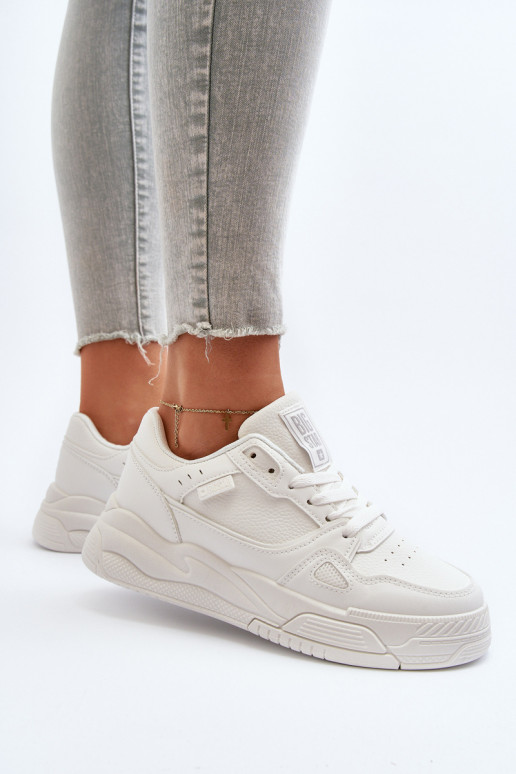Damskie Sneakersy Big Star NN274667 Białe