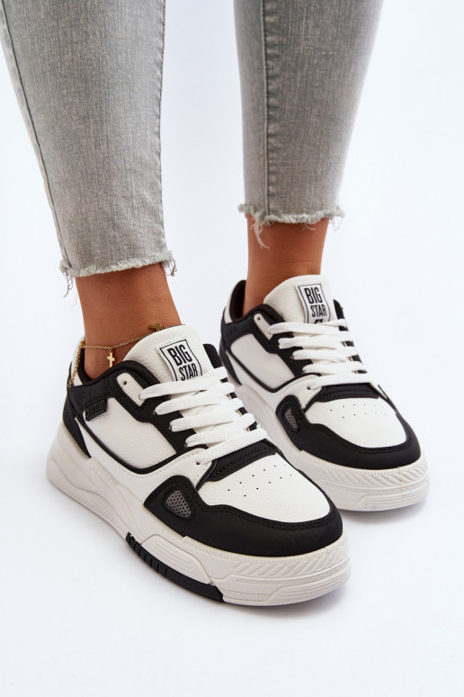 Women's Sneakers Big Star NN274669 White-Black