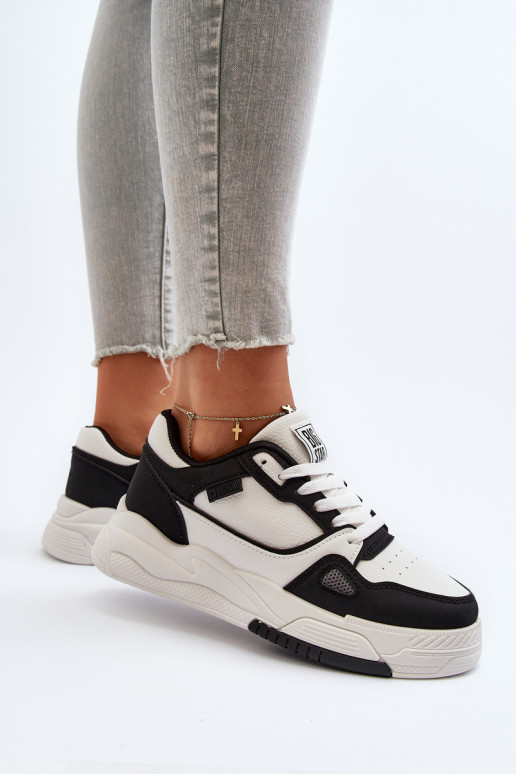 Women's Sneakers Big Star NN274669 White-Black