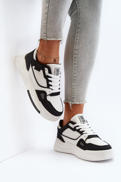 Women's Sneakers Big Star NN274669 White-Black