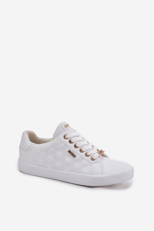 Women's Sneakers From Eco Leather Big Star RR274322 White