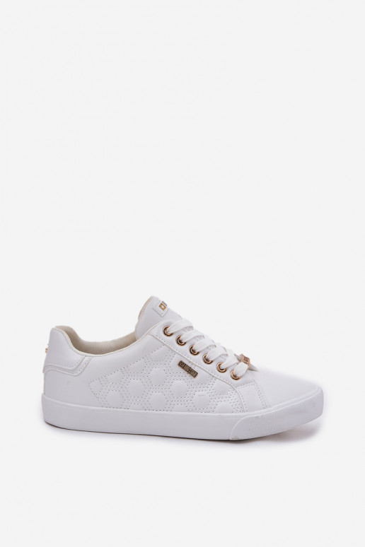Women's Sneakers From Eco Leather Big Star RR274322 White