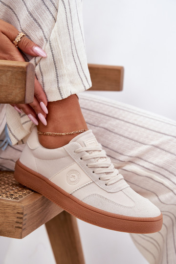 Ladies Sneakers Big Star RR274806 Beige