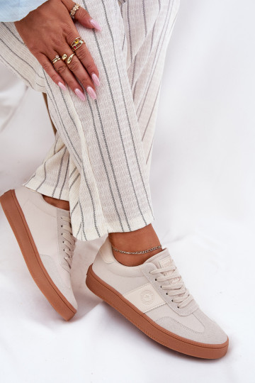 Ladies Sneakers Big Star RR274806 Beige 2