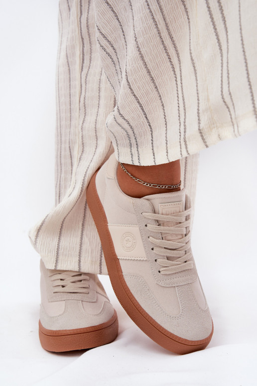 Sneakersy Damskie Big Star RR274806 Beżowe