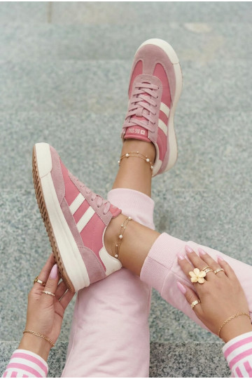 Sneakersy Damskie Big Star TT274160 Różowe