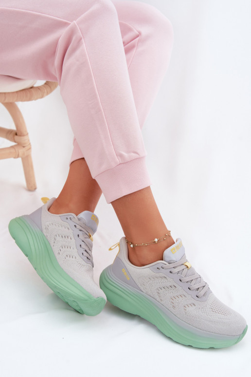 Buty Sportowe Damskie Big Star TT274048 Szare