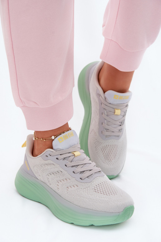 Buty Sportowe Damskie Big Star TT274048 Szare