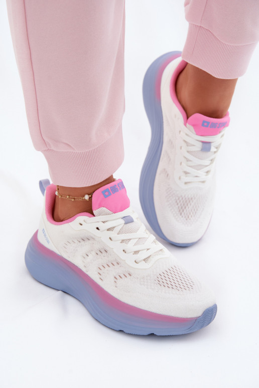 Buty Sportowe Damskie Big Star TT274046 Białe