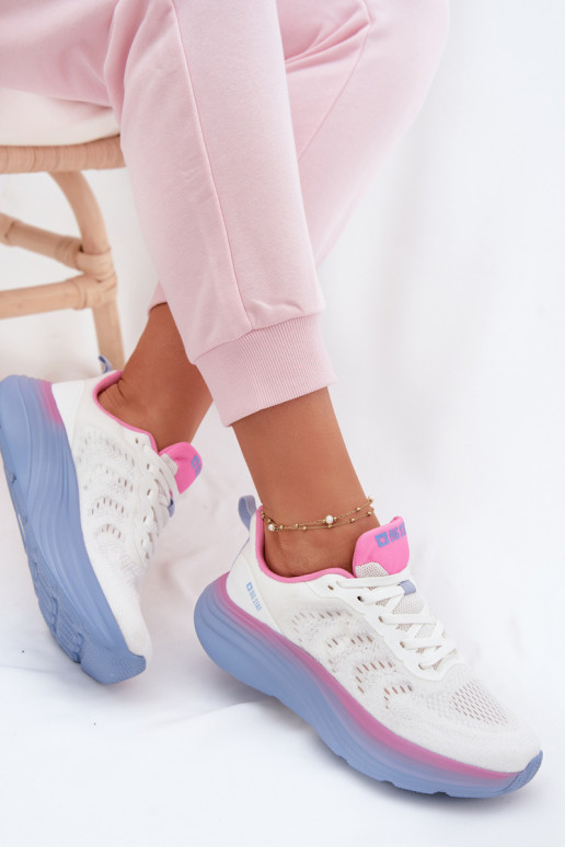 Buty Sportowe Damskie Big Star TT274046 Białe