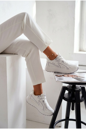 Women's Sports Sneakers Big Star TT274325 HI-POLY SYSTEM White 2