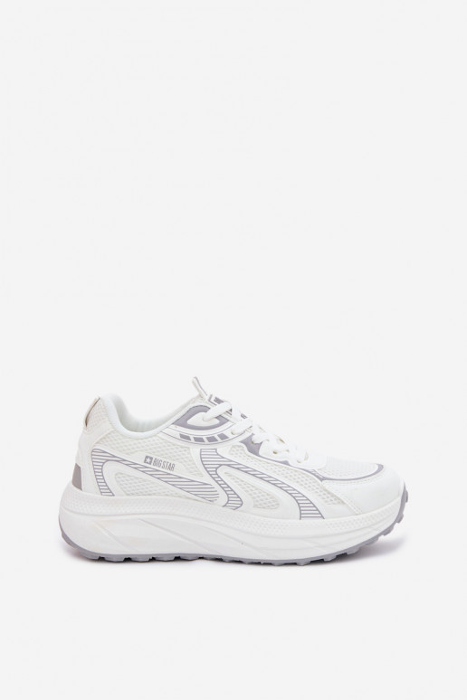 Women's Sports Sneakers Big Star TT274325 HI-POLY SYSTEM White