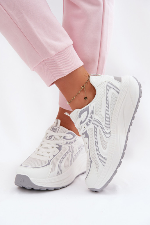 Women's Sports Sneakers Big Star TT274325 HI-POLY SYSTEM White