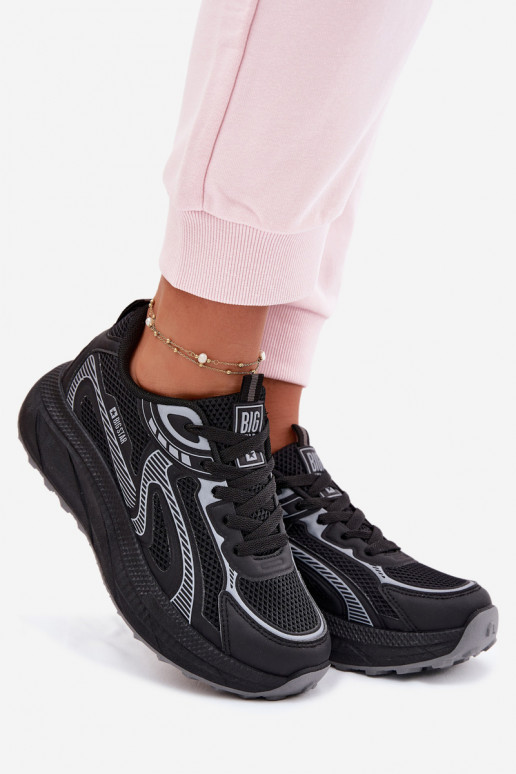 Women's Sports Sneakers Big Star TT274327 HI-POLY SYSTEM Black