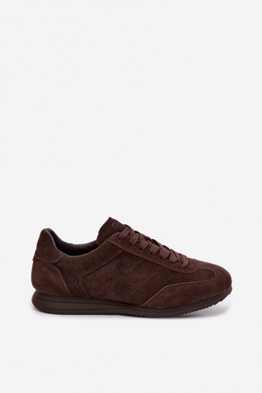 Big Star TT274226 Chocolate Natural Suede Sneakers