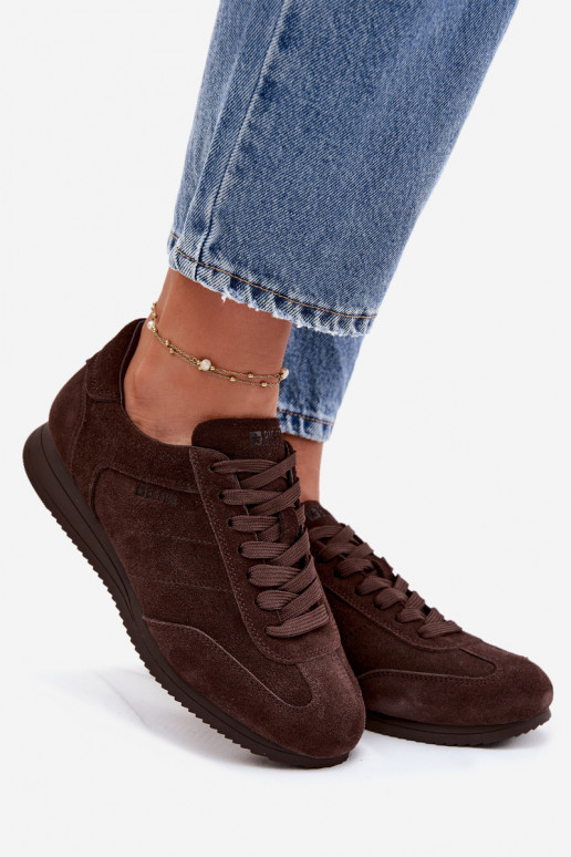 Big Star TT274226 Chocolate Natural Suede Sneakers