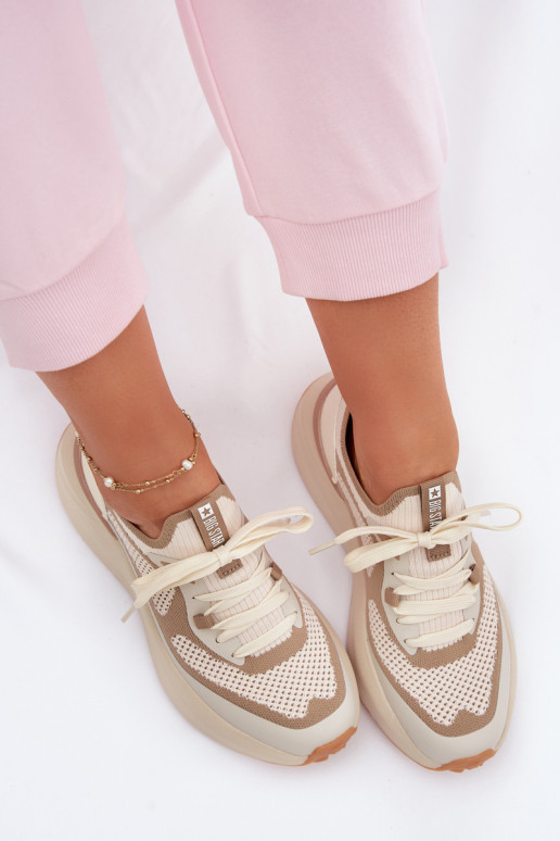 Women's Sports Shoes Big Star TT274571 HI-POLY SYSTEM Beige