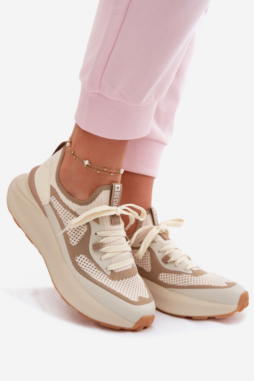 Women's Sports Shoes Big Star TT274571 HI-POLY SYSTEM Beige