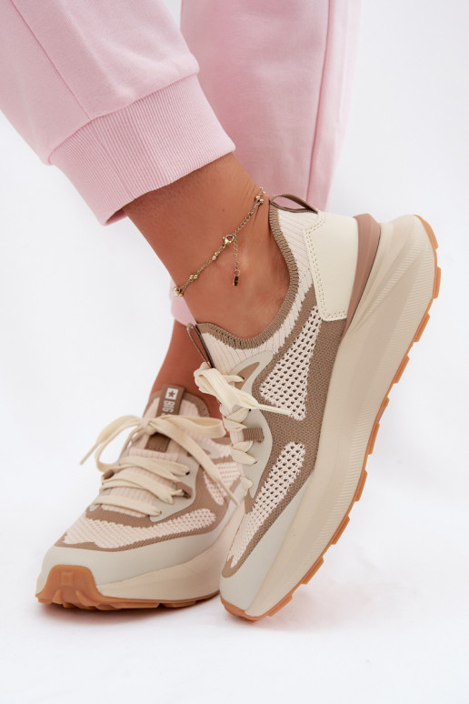 Women's Sports Shoes Big Star TT274571 HI-POLY SYSTEM Beige