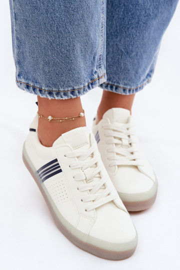 Eco Leather Women's Sneakers Big Star TT274306 White