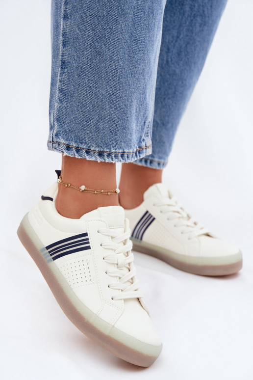 Eco Leather Women's Sneakers Big Star TT274306 White