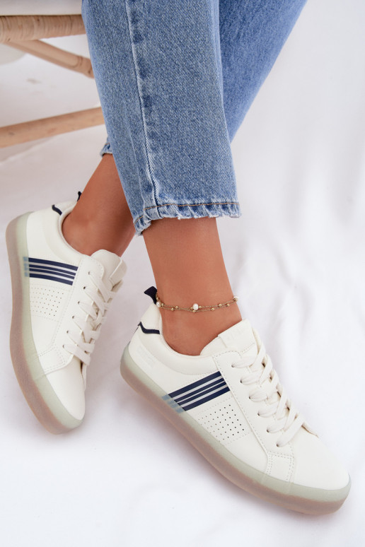 Eco Leather Women's Sneakers Big Star TT274306 White