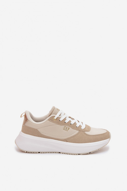 Women's Platform Sneakers GAP PENELOPE GPW6155300049 Beige